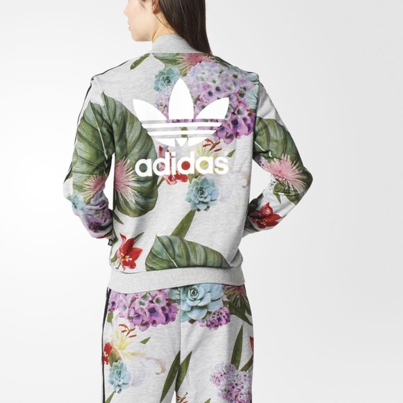 Floral adidas suit Clearance